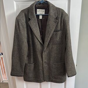 Orvis Gray Field Jacket with Classic Tailored Look *LIKE NEW*